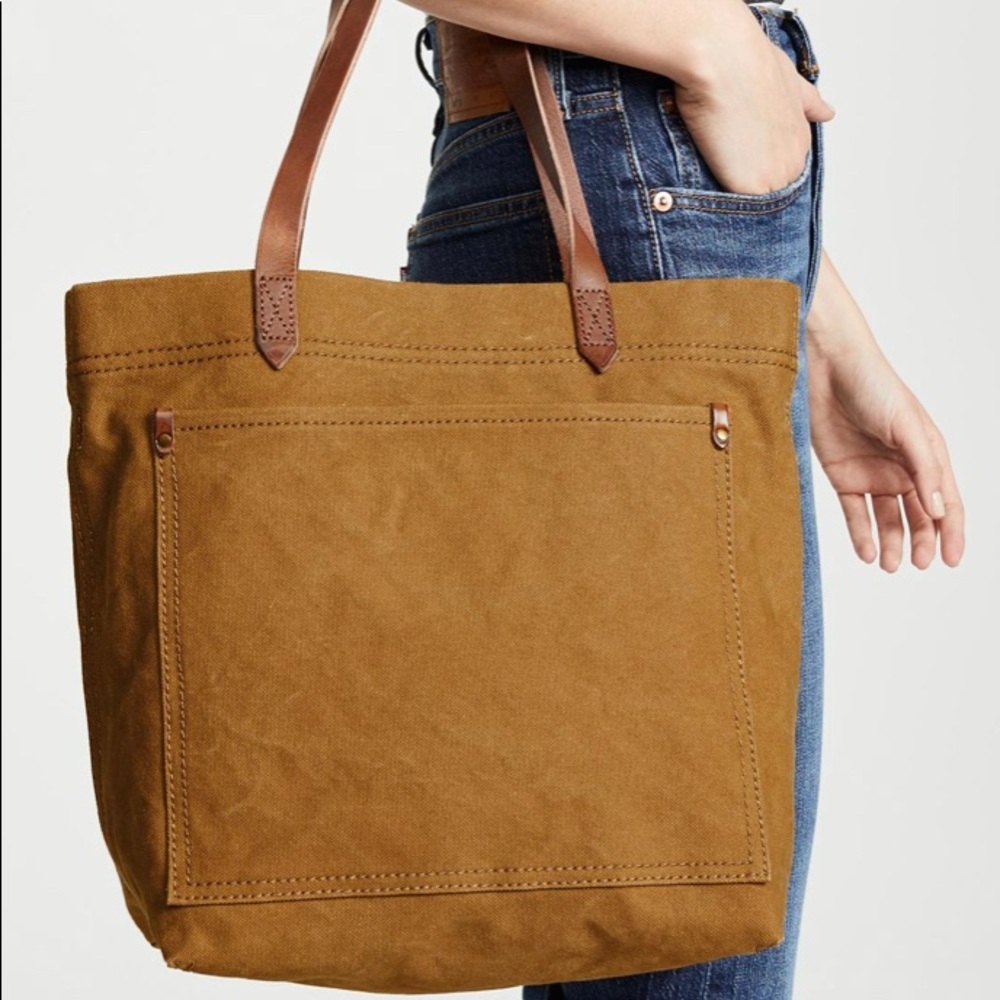Madewell Canvas Medium Transport Tote
